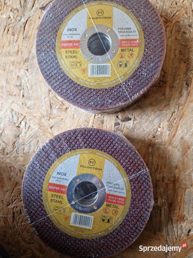Tarcza do cięcia metalu 125x12mm Falon Tech Inox Głogowa