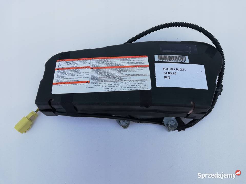 PODUSZKA FOTELA PASAŻERA AIRBAG INFINITI QX70 FX Nowy Tomyśl
