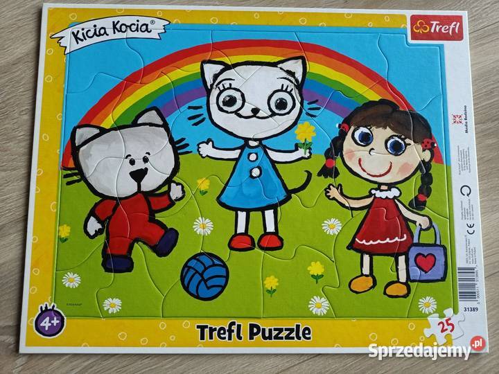 Puzzle Trefl 25 elementów Kicia Kocia Płock
