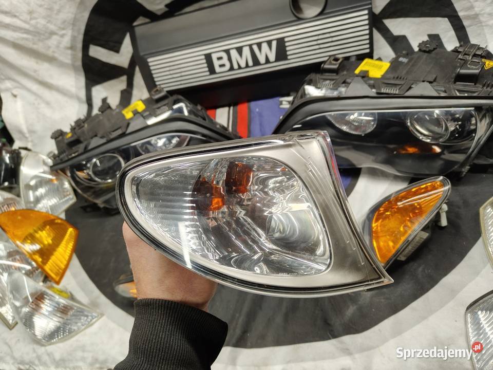 Bmw e46 Lift kierunek prawy biały oryginał łódzkie Aleksandrów Łódzki