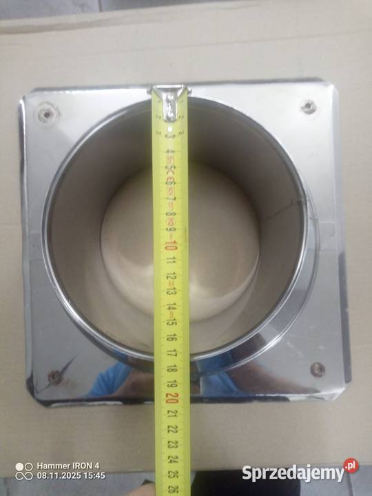 Zakończenie komina dymnego z podstawą Fi 170 mm Pozostałe warmińsko-mazurskie