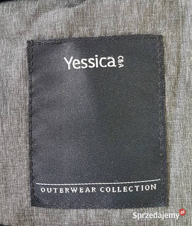 Damska kurtka zimowa ciemno szara z kapturem i Chrzanów sprzedam