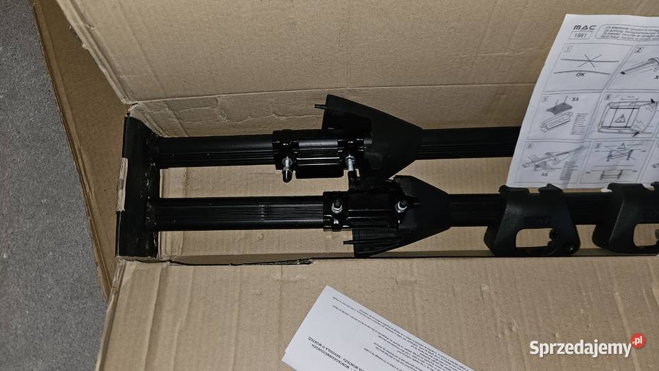 Bagażnik dachowy na relingi belki Włocławek sprzedam