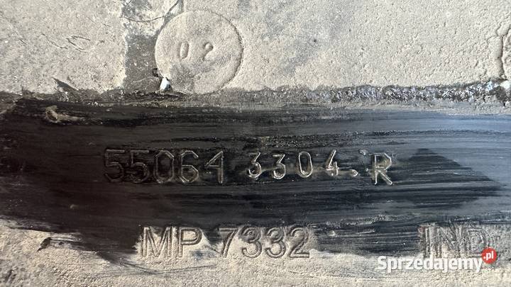 Renault Scenic IV Prawa Osłona Belki Osi Tył małopolskie Radziszów