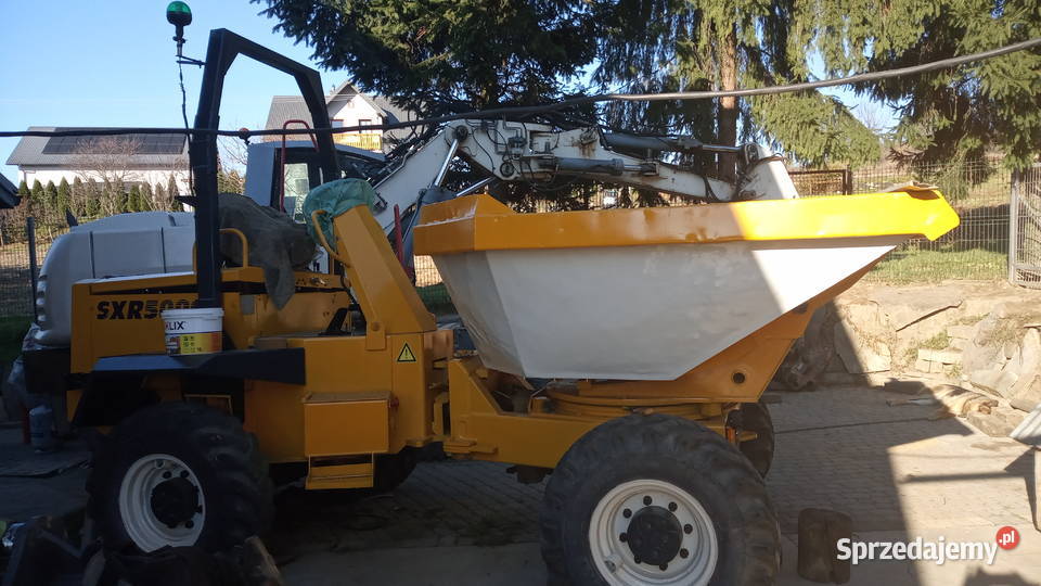 wozidlo budowlane barford 5 t obrotowe