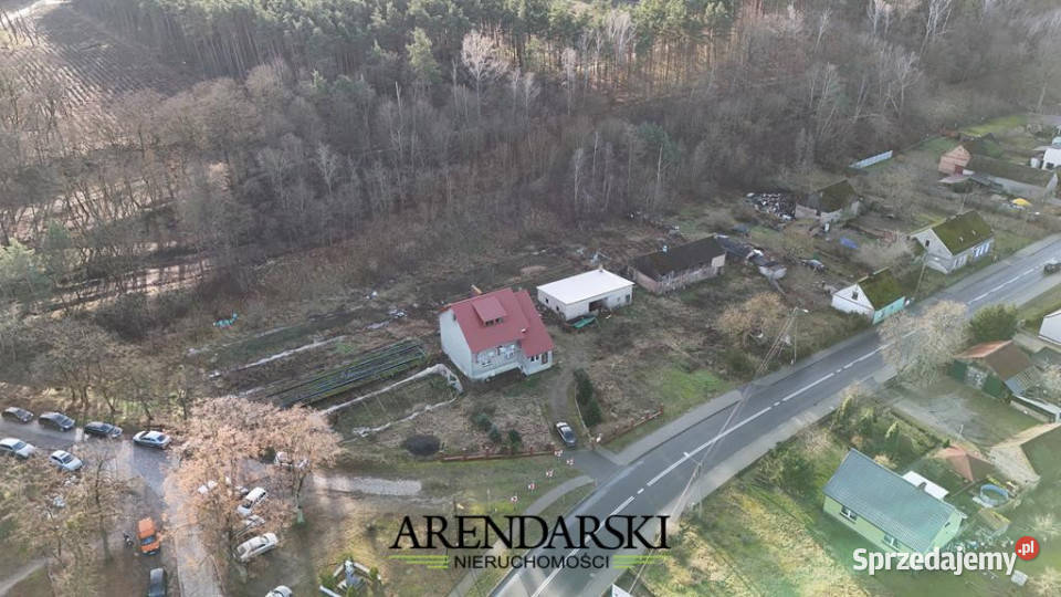 DOM NA DUŻEJ DZIAŁCELIPKI WIELKIE Sprzedaż Lipki Wielkie