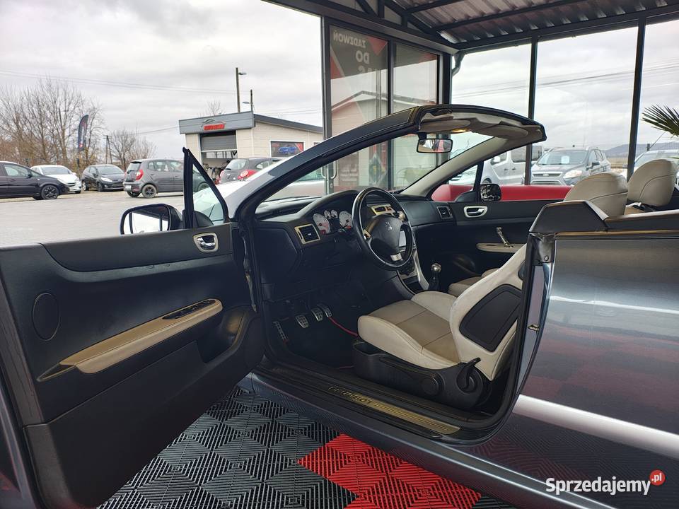 PEUGEOUT 307CC CABRIO 16BENZYNA BIAŁE SKÓRY Zarszyn