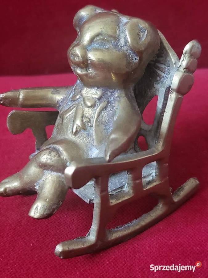 Figurka kolekcjonerska z mosiądzu PROSIACZEK NA łódzkie Łódź sprzedam