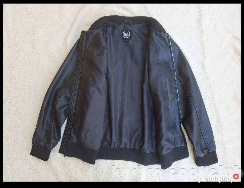 Kurtka Chłopięca Przejściowa ala Skóra r146 Rozmiar 146