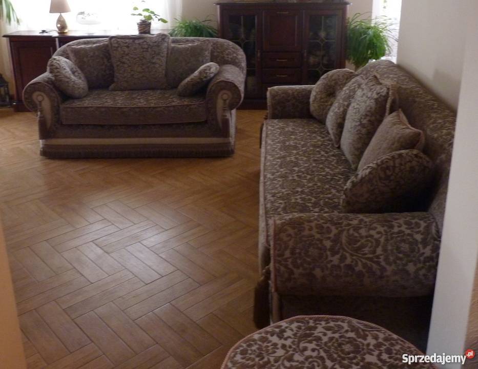 Komplet wypoczynkowy Greta sofa kanapa pufa świętokrzyskie Niekłań Mały