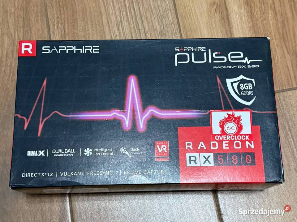 Karta graficzna Radeon RX 580 pulse sprzedam