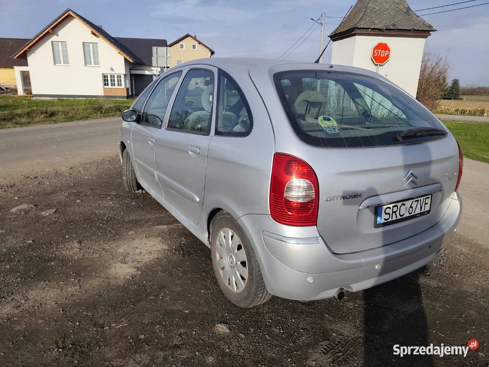Citroen Xsara Picasso srebrny Citroën opolskie Grobniki