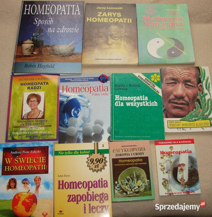 Homeopatia książki medycyna, nauki medyczne