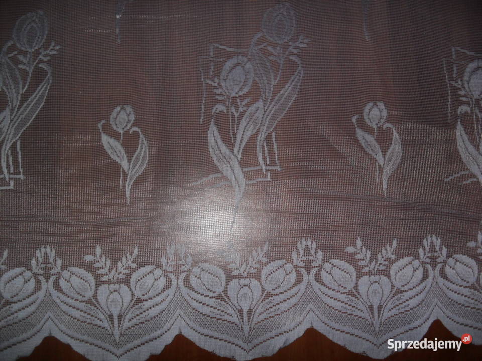 zazdroska kremowa krótka firanka 45 70 Wrocław sprzedam