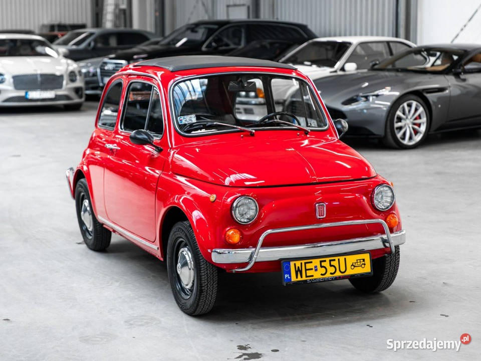 Fiat 500L Odrestaurowany Zabytek Zarejestrowany w Polsce małopolskie Węgrzce