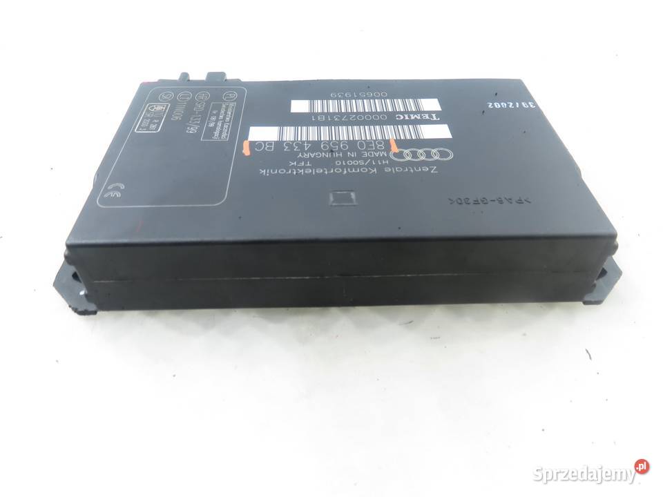 MODUŁ KOMFORTU AUDI A4 B6 Avant 8E5 8E0959433BC