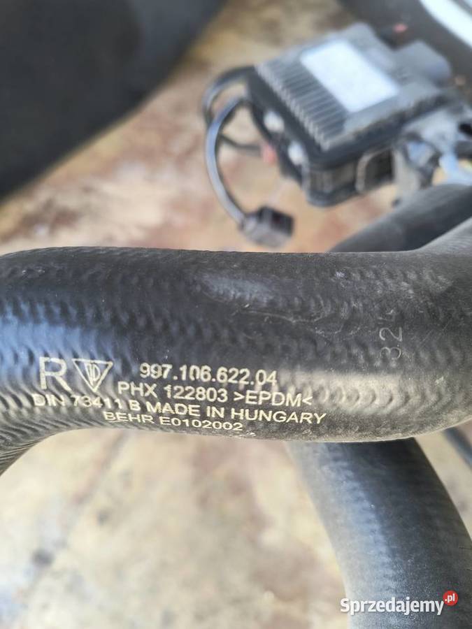 Mocowanie chłodnicy węże wody Porsche Boxster świętokrzyskie Bieliny sprzedam