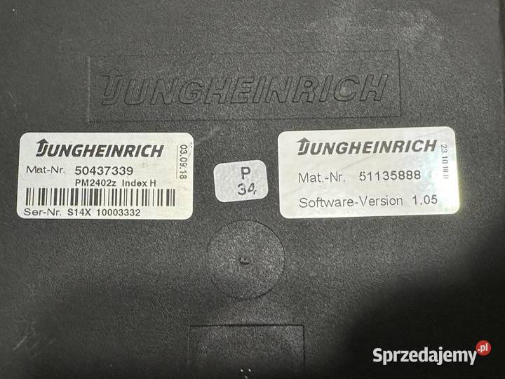 Sterownik JUNGHEINRICH PM2402Z index H Mat śląskie Antonie