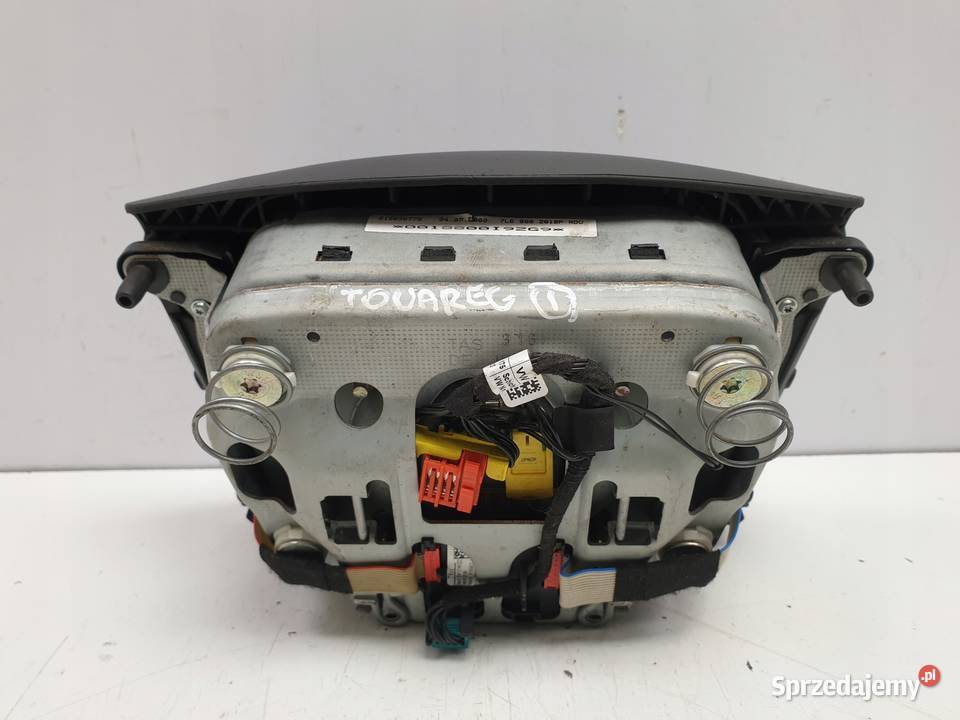 VW Touareg PODUSZKA POWIETRZNA KIEROWCY Airbag Rudka
