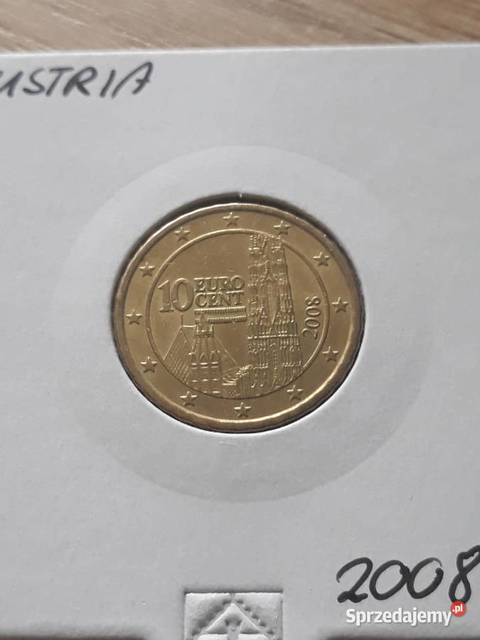 10 Eurocentów Austria 2008 r 2009 r 2011 r Konin sprzedam