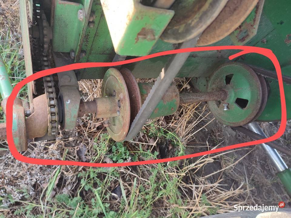 John Deere 330 wał napędu hedera kosy John Deere Brzeziny sprzedam