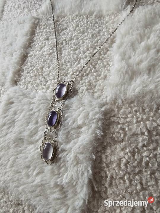 Naszyjnik Rytosztuka z fluorytem Warszawa