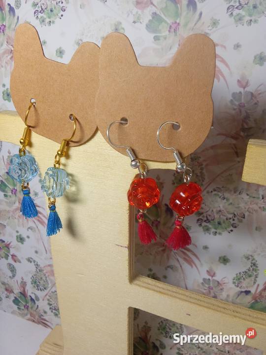 Sprzedam kolczyki własnoręcznie robione Pozostałe