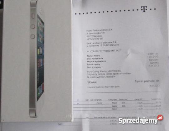 IPhone 5 16GB white Telefony i Akcesoria Warszawa