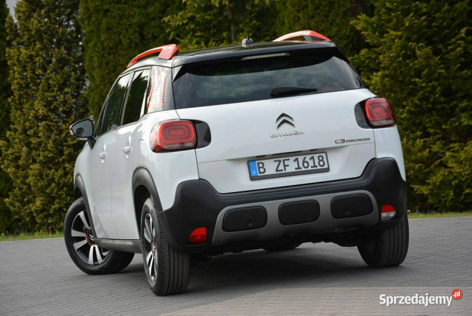 Citroen C3 Aircross 54 przebieg Shine Red Pack 1199cm3 Ostrów Mazowiecka