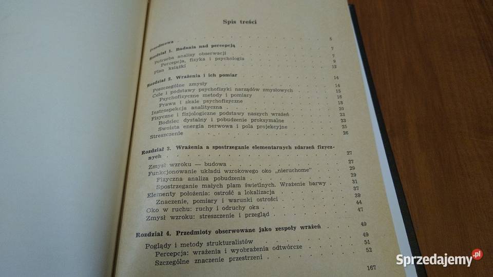 Percepcja Julian E Hochberg 1970 TWARDA Gdańsk sprzedam