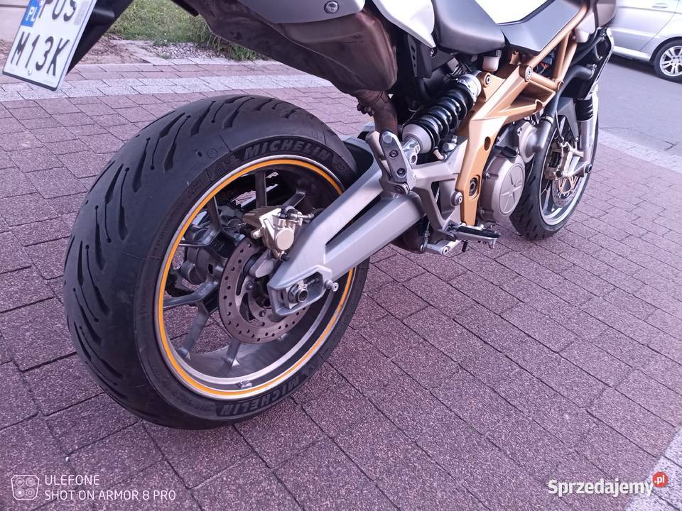 Aprilia Shiver 750 zarejestrowany ABS wtrysk wielkopolskie Ostrów Wielkopolski