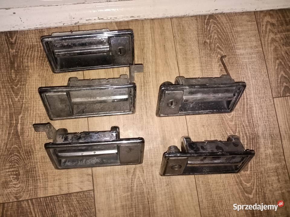 Klamki chrom FSO Polonez borewicz 1500 sprzedam