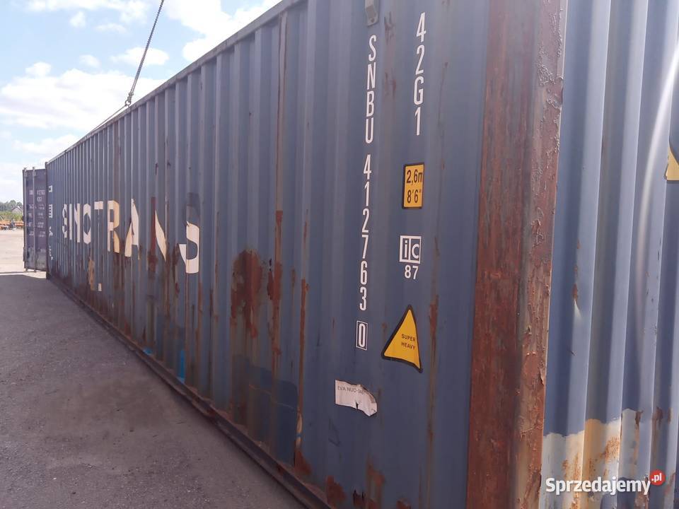 Sprzedam kontener magazynowy 40 DC 12m TANI Rzeszów