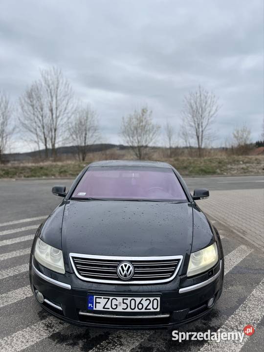 VW PHAETON 50 V10 2007R stan czarny Zielona Góra