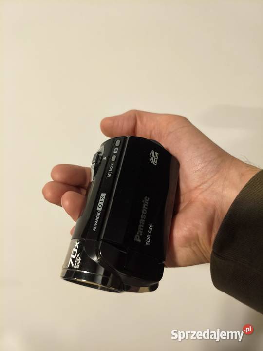 Kamera cyfrowa Panasonic SDRS26 czarna na Kamery Lublin