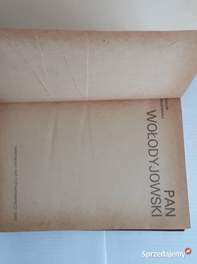 PAN WOŁODYJOWSKI WYDANIA 1984 Szczecinek
