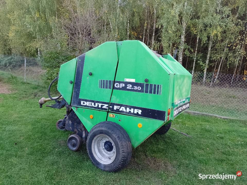 Prasa Deutz Fahr GP 230 Rolujące (belujące) Kłoczew