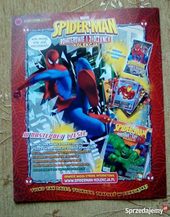 SPIDERMAN BOHATEROWIE I ZŁOCZYŃCY 24 Piszczac