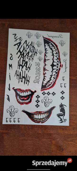 Tatuaż harlequin joker harleen quinzel tattoo Bielsko-Biała