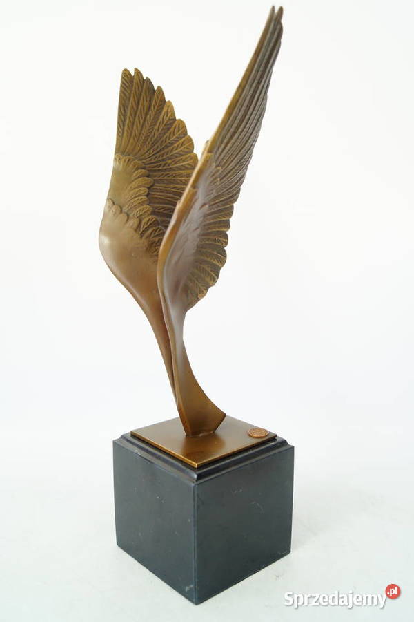 Skrzydła gołębia figura z brązu Gołąb pokoju Gizałki sprzedam
