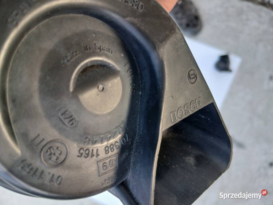 Klakson niskotonowy Bosch 011165 Audi A6 C6 sprzedam