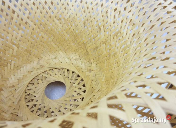 LAMPA NATURALNA BAMBUSOWA BOHO 30x20 Choroszcz