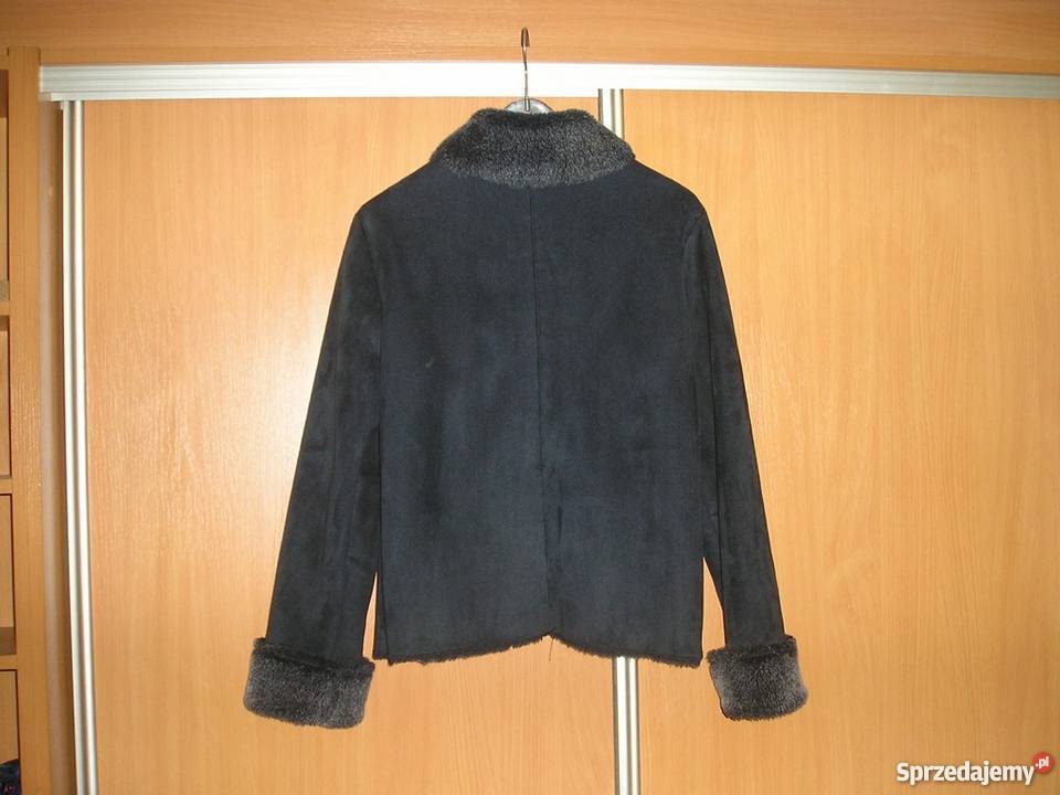 kożuszek czarny L 40 Charter Club pomorskie Słupsk