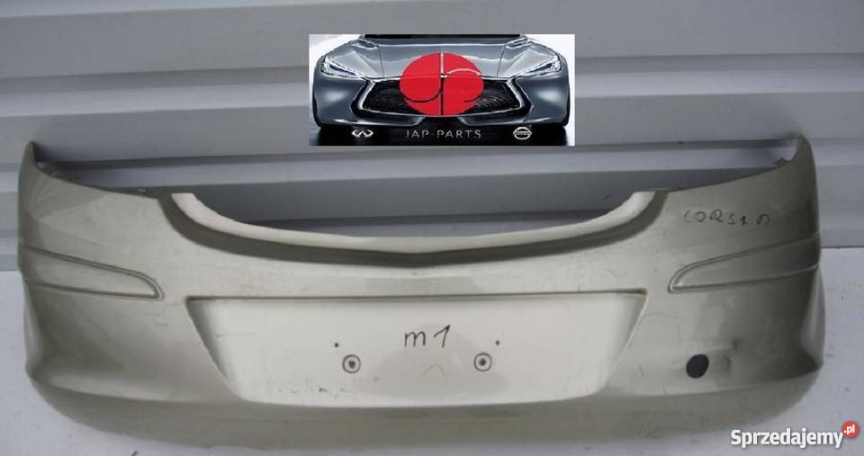 ZDERZAK TYŁ TYLNY OPEL CORSA D wielkopolskie Nowy Tomyśl