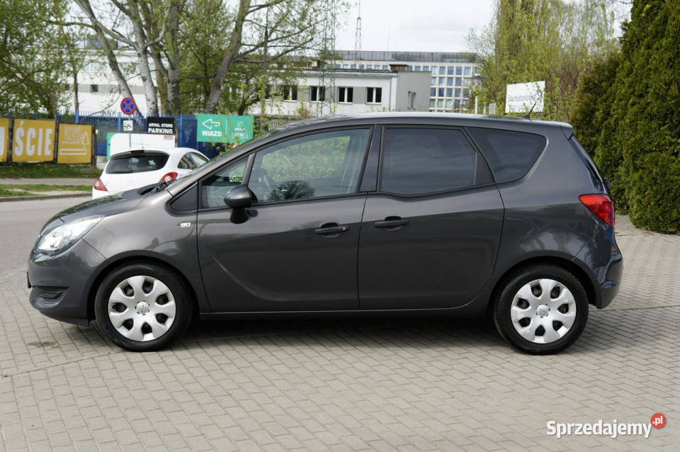 Opel Meriva pierwszy właściciel LPG fabryczne grafitowy Warszawa