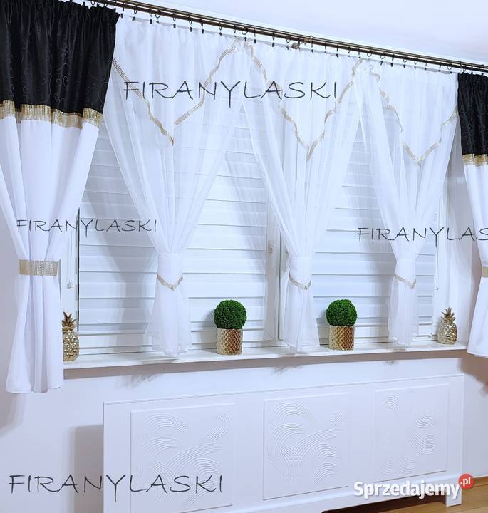 Firana Gotowa 400x150 firany do pokoju salonu Łowicz