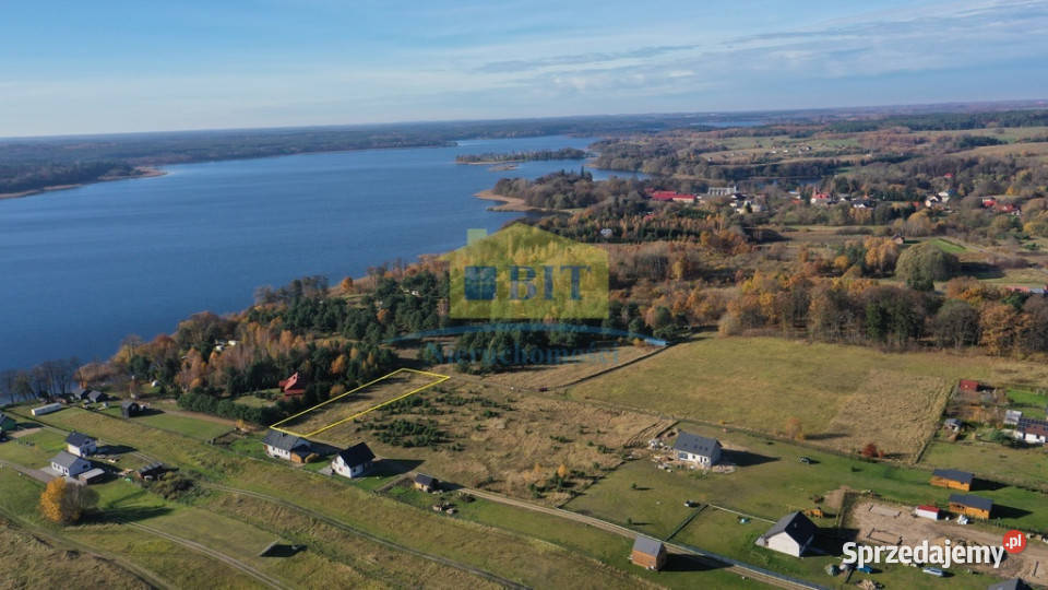 Działka 2585 m2 jeziorem Lubieszewo MPZP