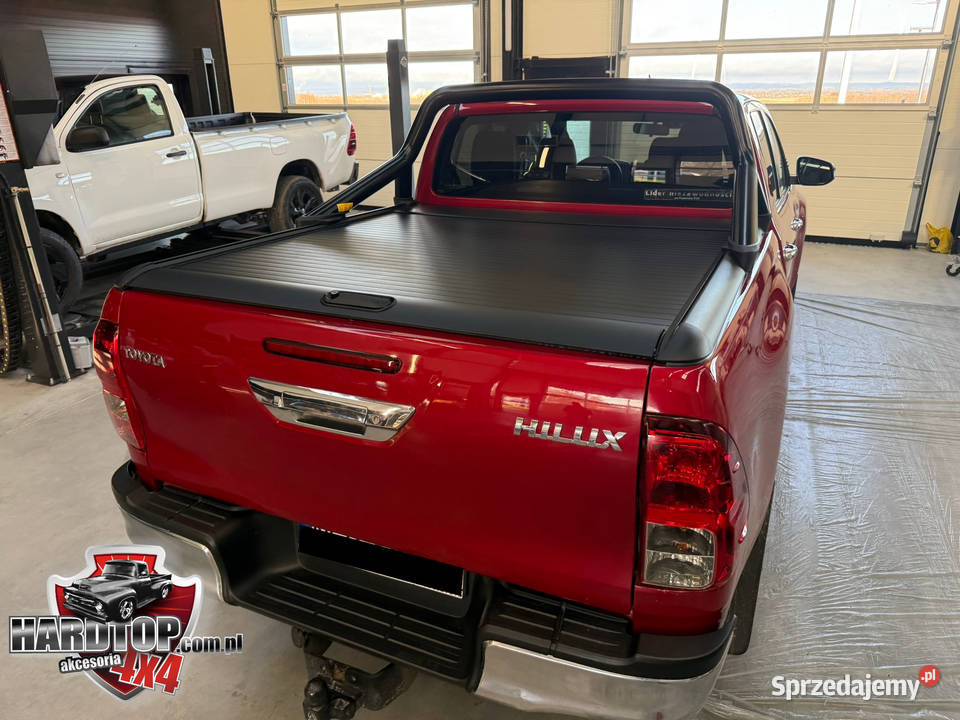 Roleta Zwijana Zabudowa Paki Aluminiowa MANUAL Pasłęk