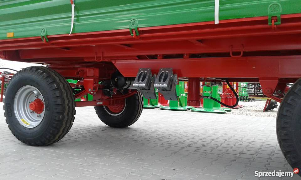Przyczepa rolnicza dwuosiowa Pronar T6532 wąska wielkopolskie Września