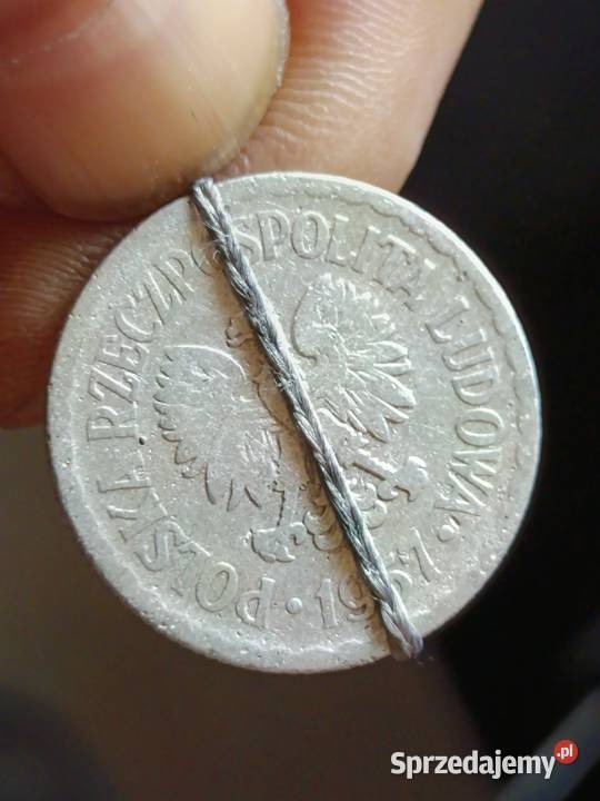 Sprzedam monetę 1 zloty 1957 r mała skrętka wwq Chełm